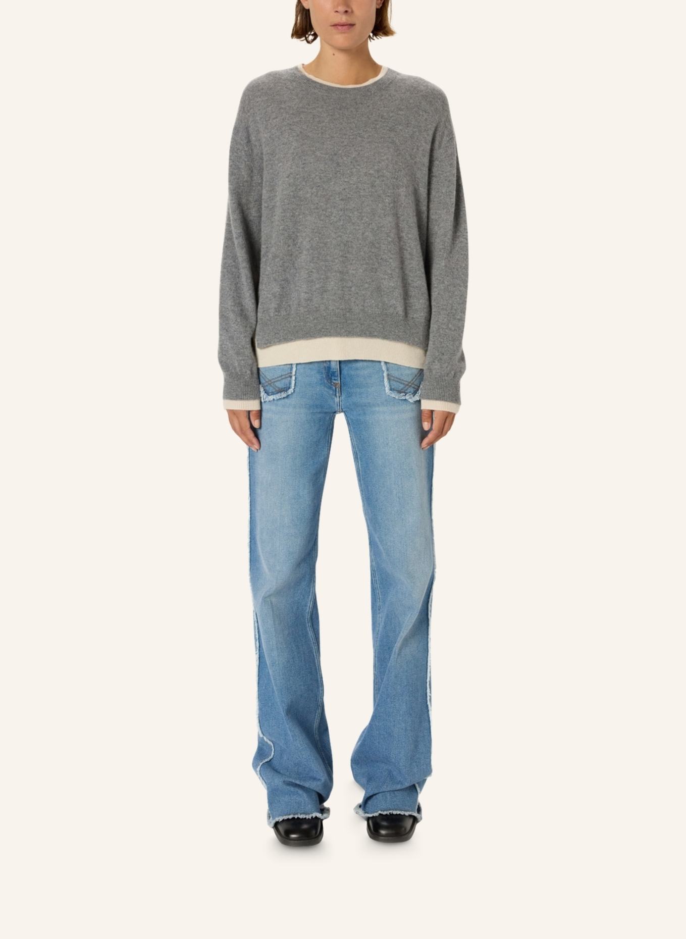 GERARD DAREL Pullover EDDA: GRAU