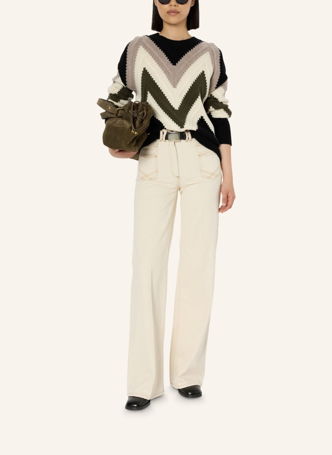 GERARD DAREL Pullover ELISSA: SCHWARZ