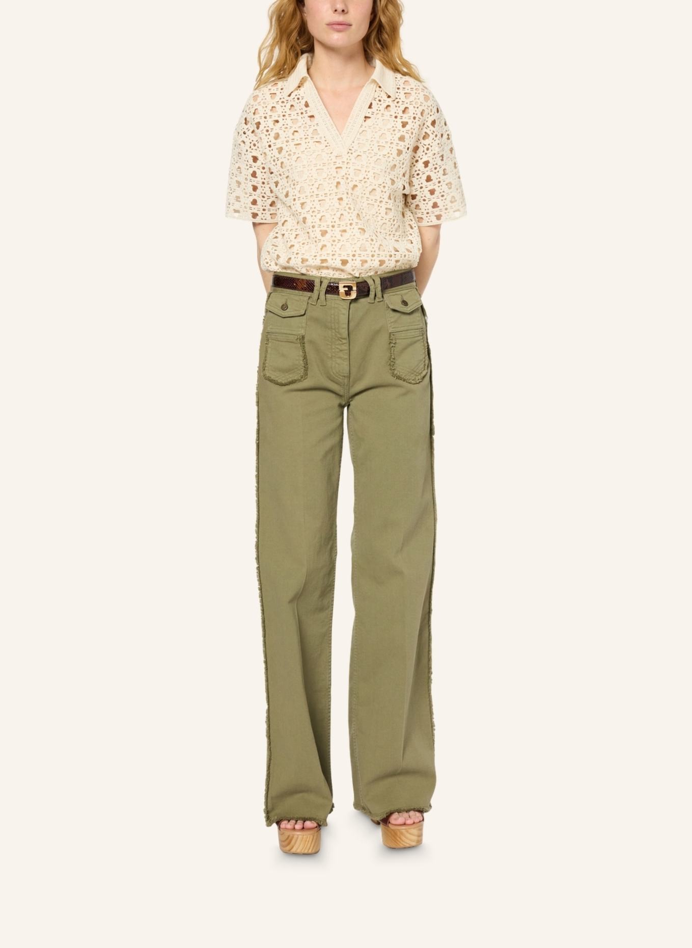 GERARD DAREL Jean ANNA: KHAKI
