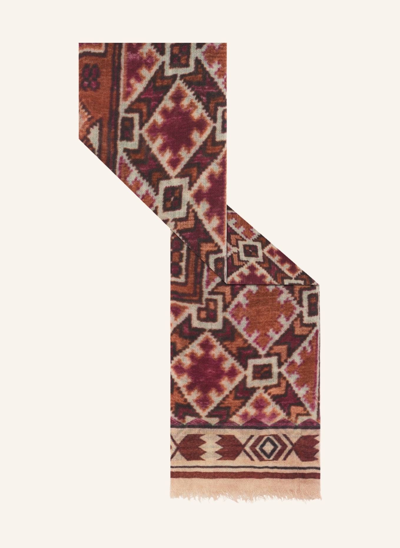 GERARD DAREL Schal RAISSA: DUNKELROT