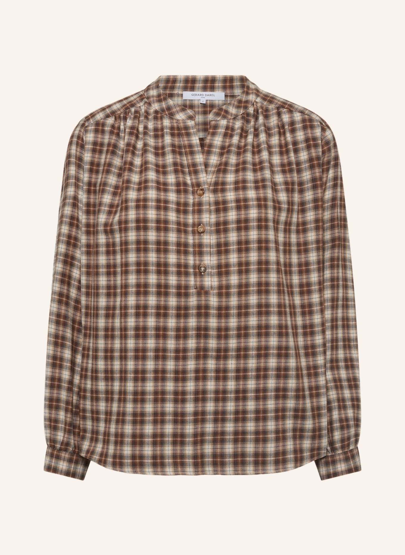GERARD DAREL Bluse ALINE: BRAUN