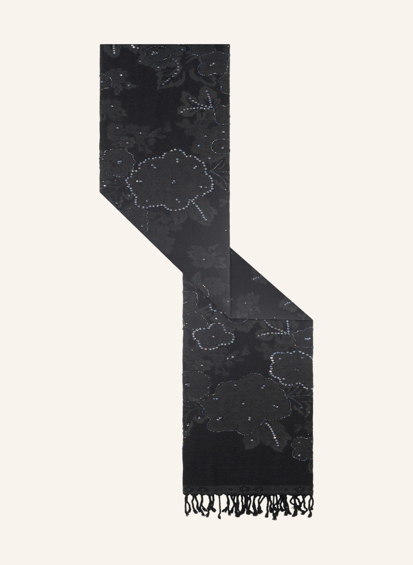 GERARD DAREL Schal ROSETTA: SCHWARZ