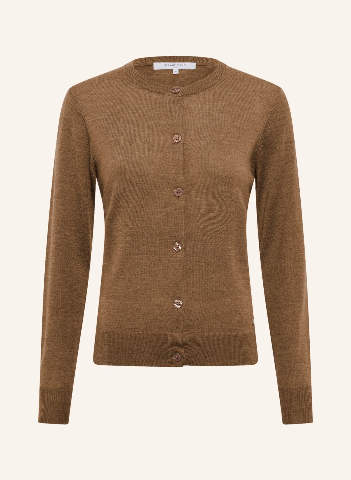 GERARD DAREL Strickjacke ESTELLE: CAMEL