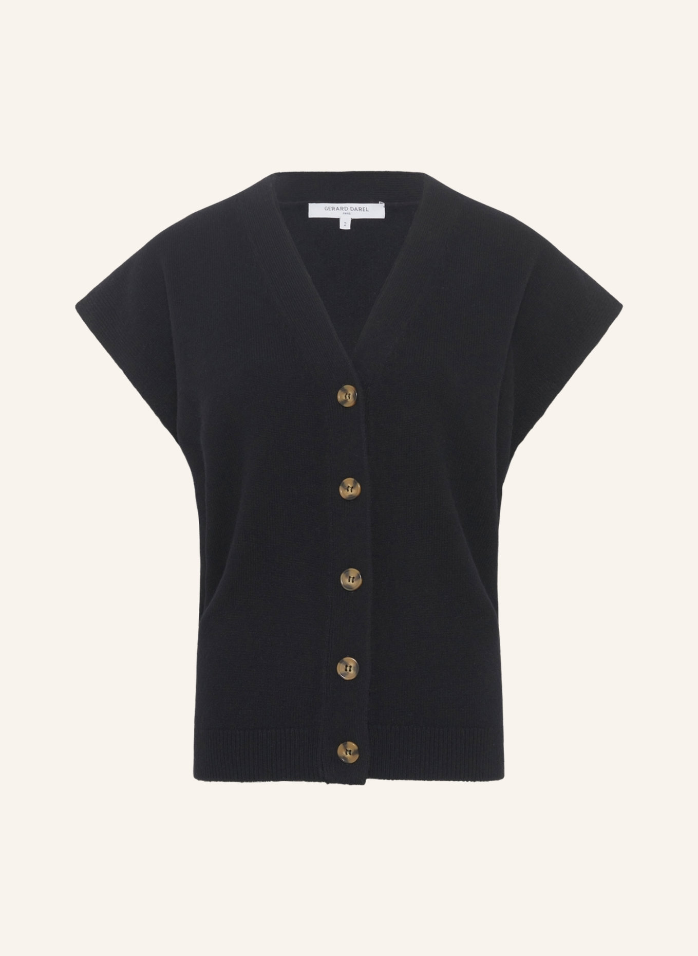 GERARD DAREL Strickjacke EGLEA: SCHWARZ