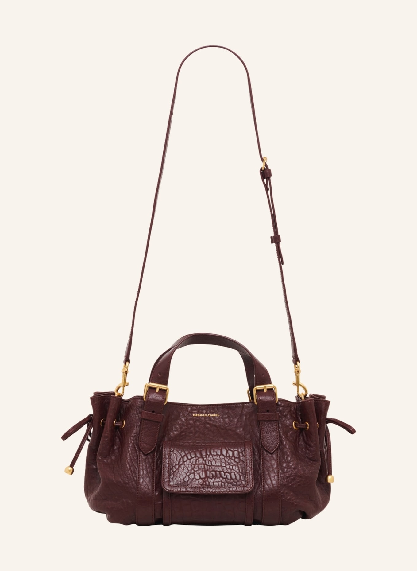 GERARD DAREL Tasche 18H: DUNKELROT