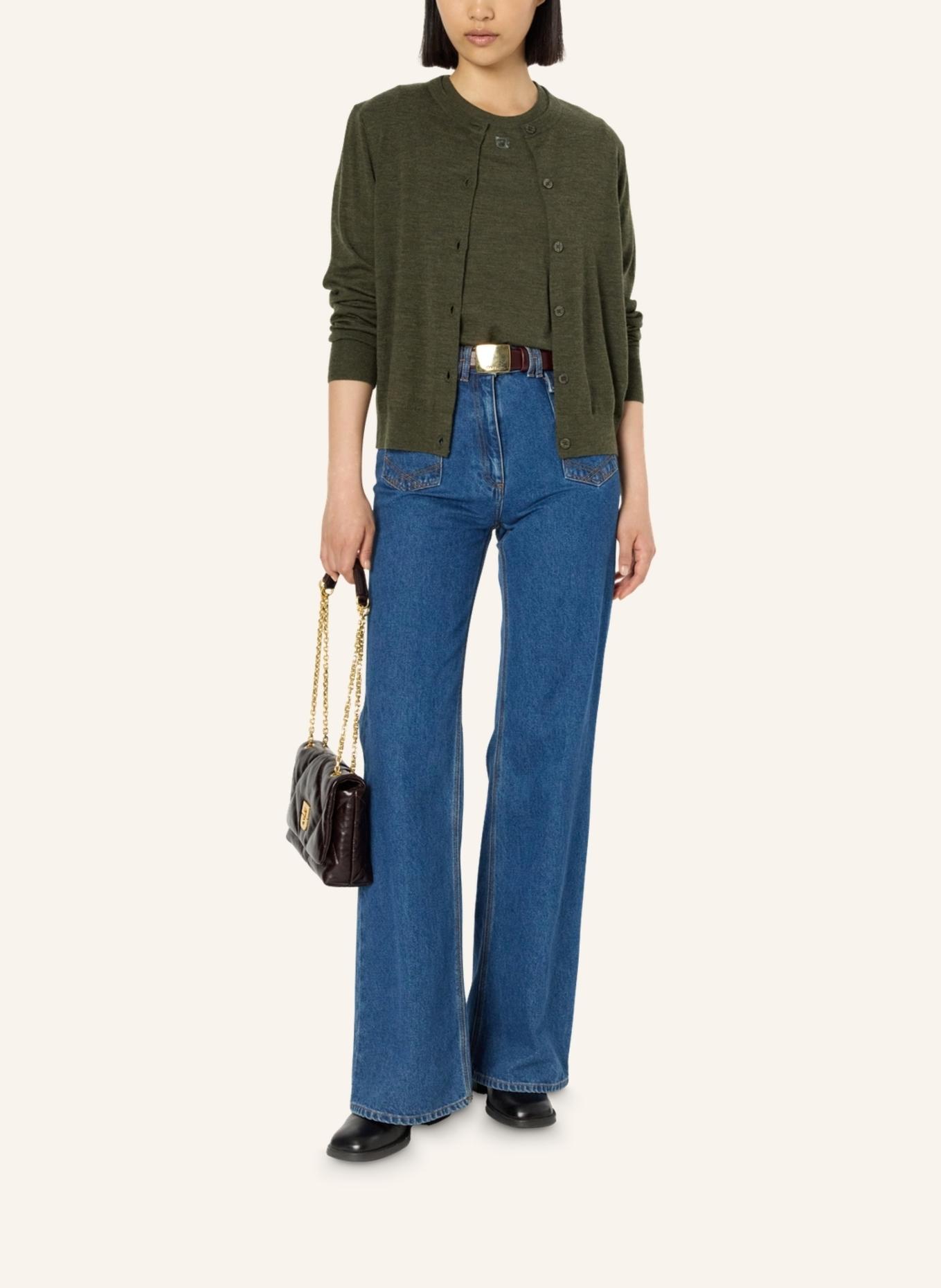 GERARD DAREL Strickjacken LYANE: KHAKI