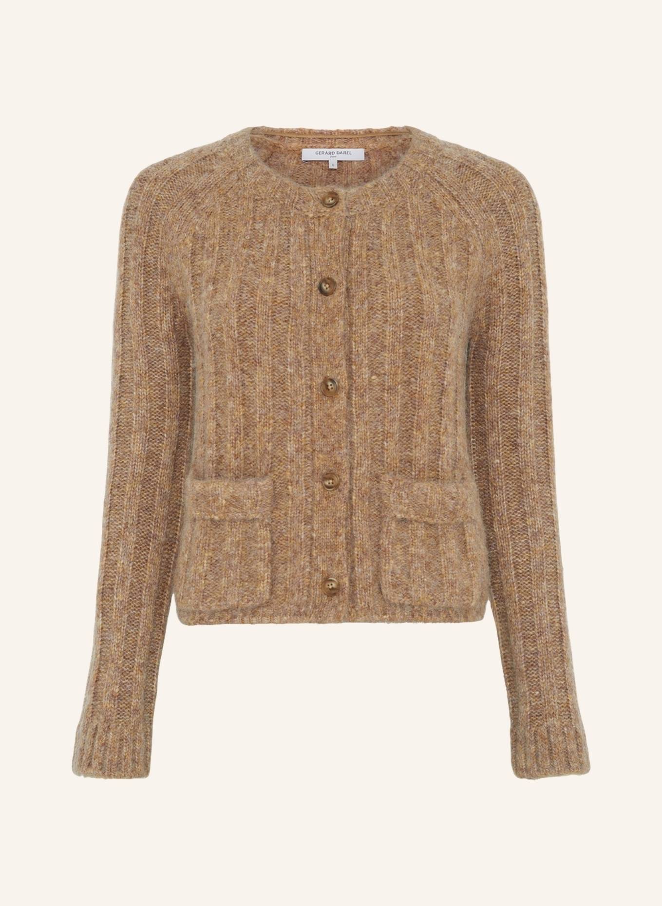GERARD DAREL Strickjacke ELUANA: CAMEL