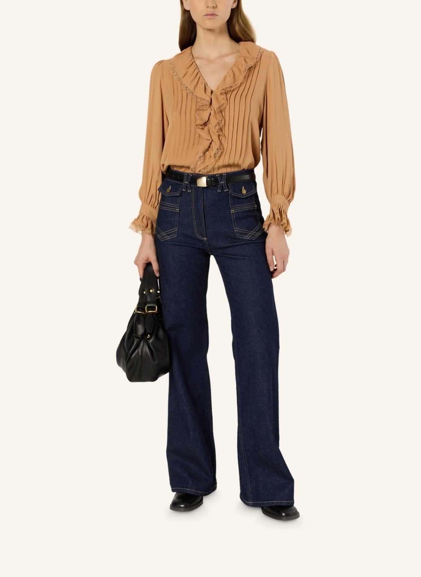 GERARD DAREL Bluse ANNETTE: ORANGE