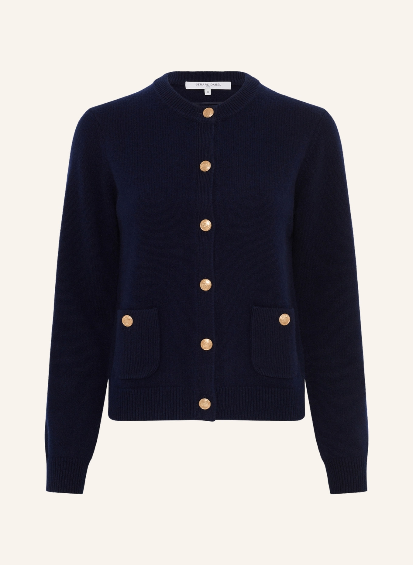 GERARD DAREL Strickjacke ELOISE: DUNKELBLAU