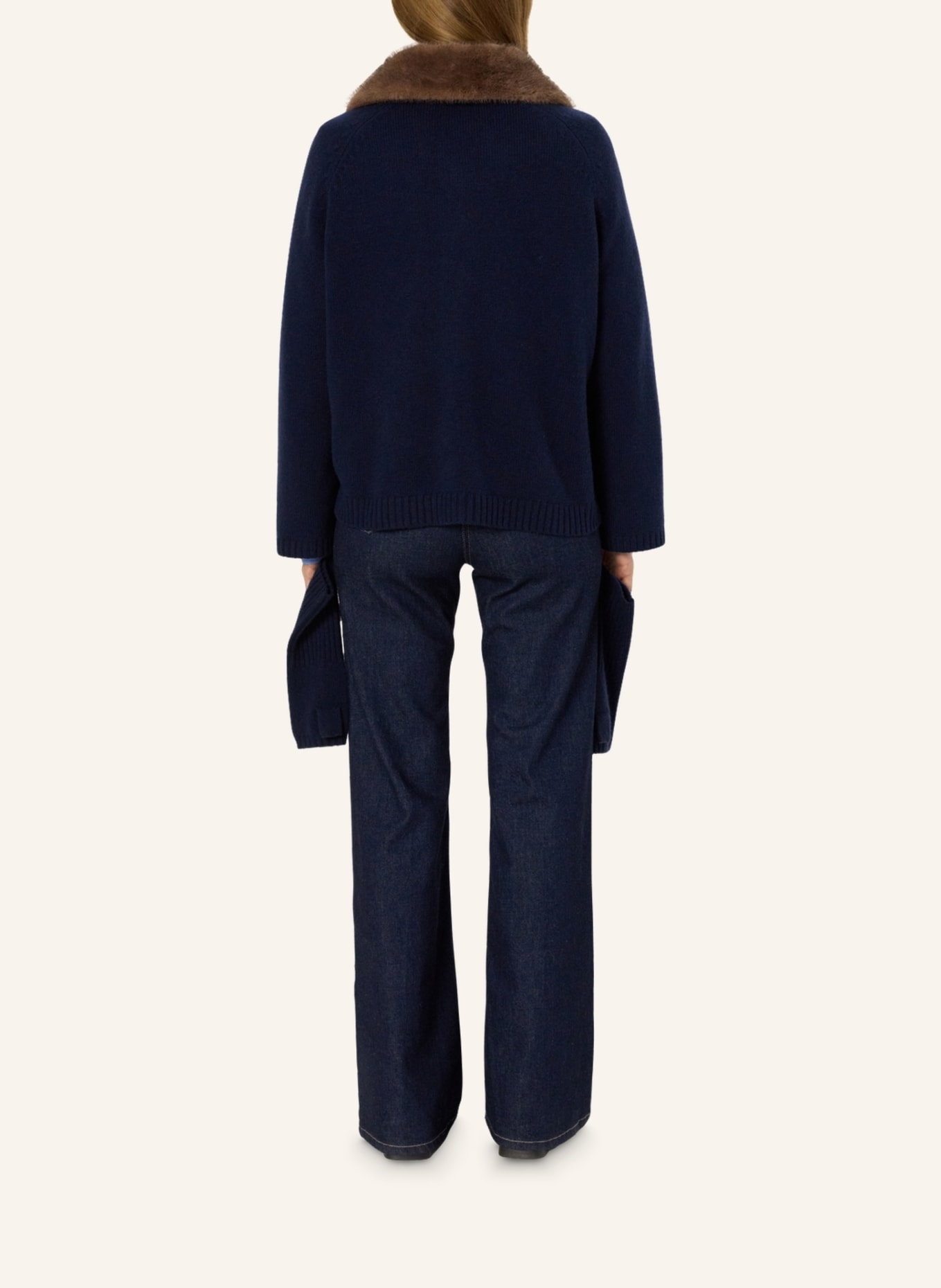 GERARD DAREL Strickjacke ELENA: DUNKELBLAU