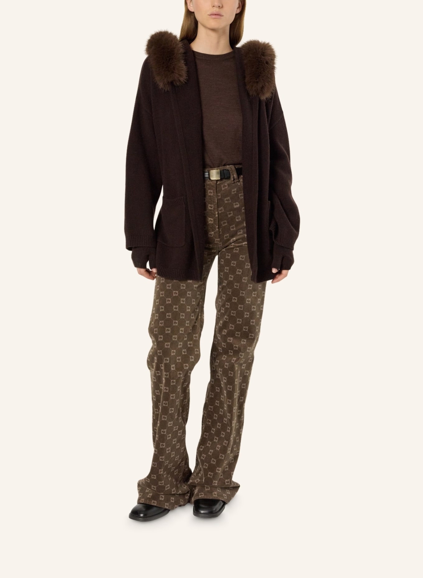 GERARD DAREL Strickjacke ELO: BRAUN