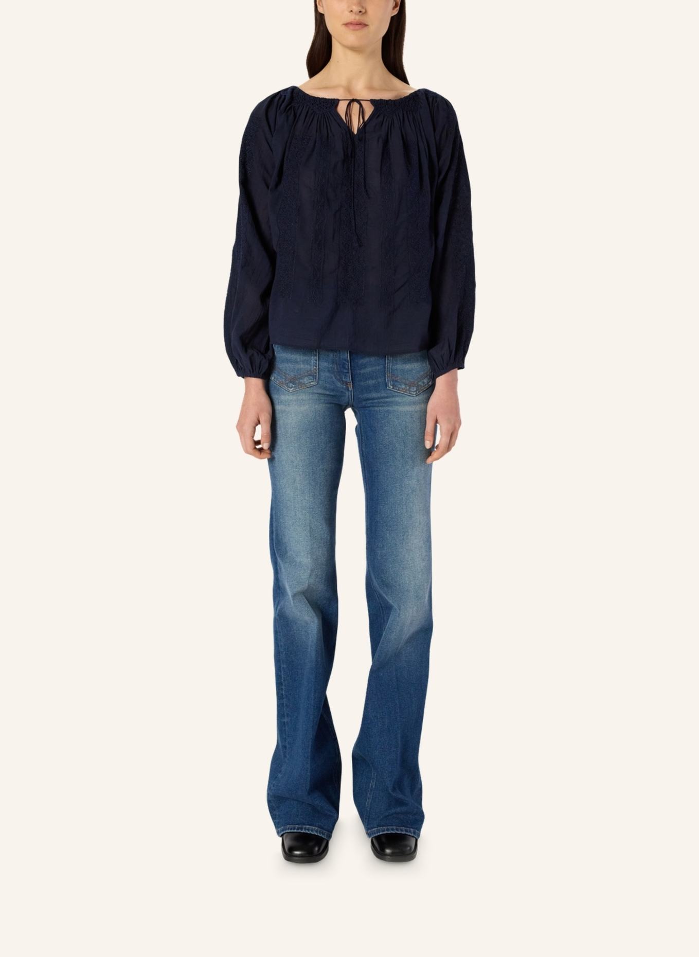 GERARD DAREL Bluse AGLAE: DUNKELBLAU