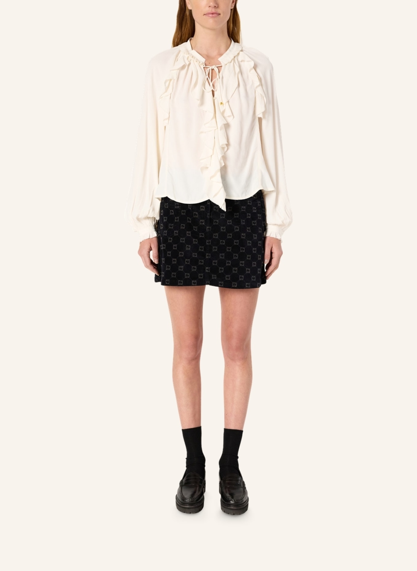 GERARD DAREL Bluse AGNELLA: ECRU