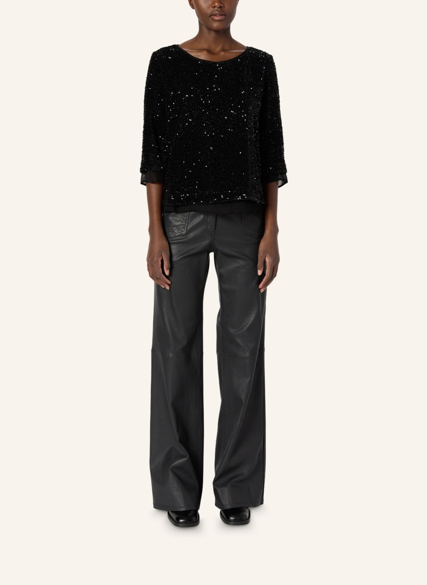 GERARD DAREL Top ALIENOR: SCHWARZ