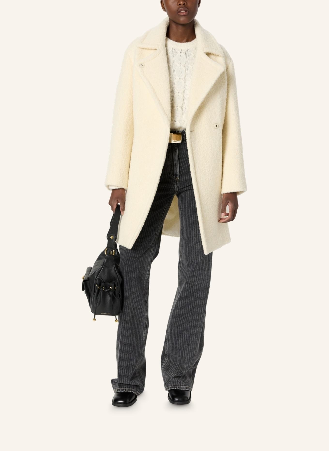 GERARD DAREL Mantel MAIWENN: ECRU