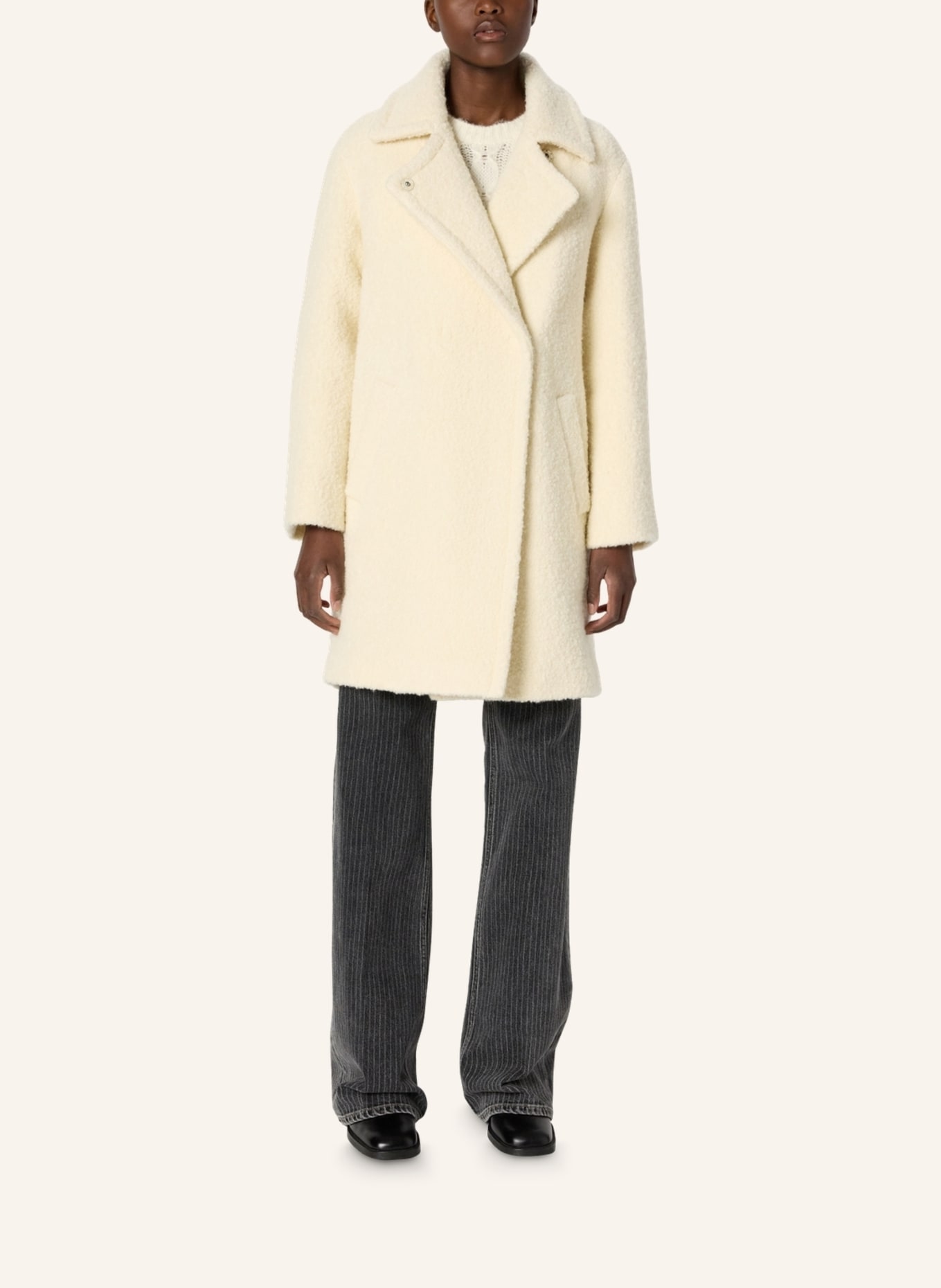 GERARD DAREL Mantel MAIWENN: ECRU