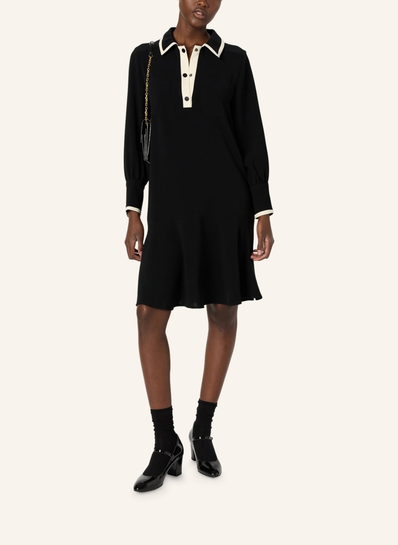 GERARD DAREL Kleid LIVIA: SCHWARZ