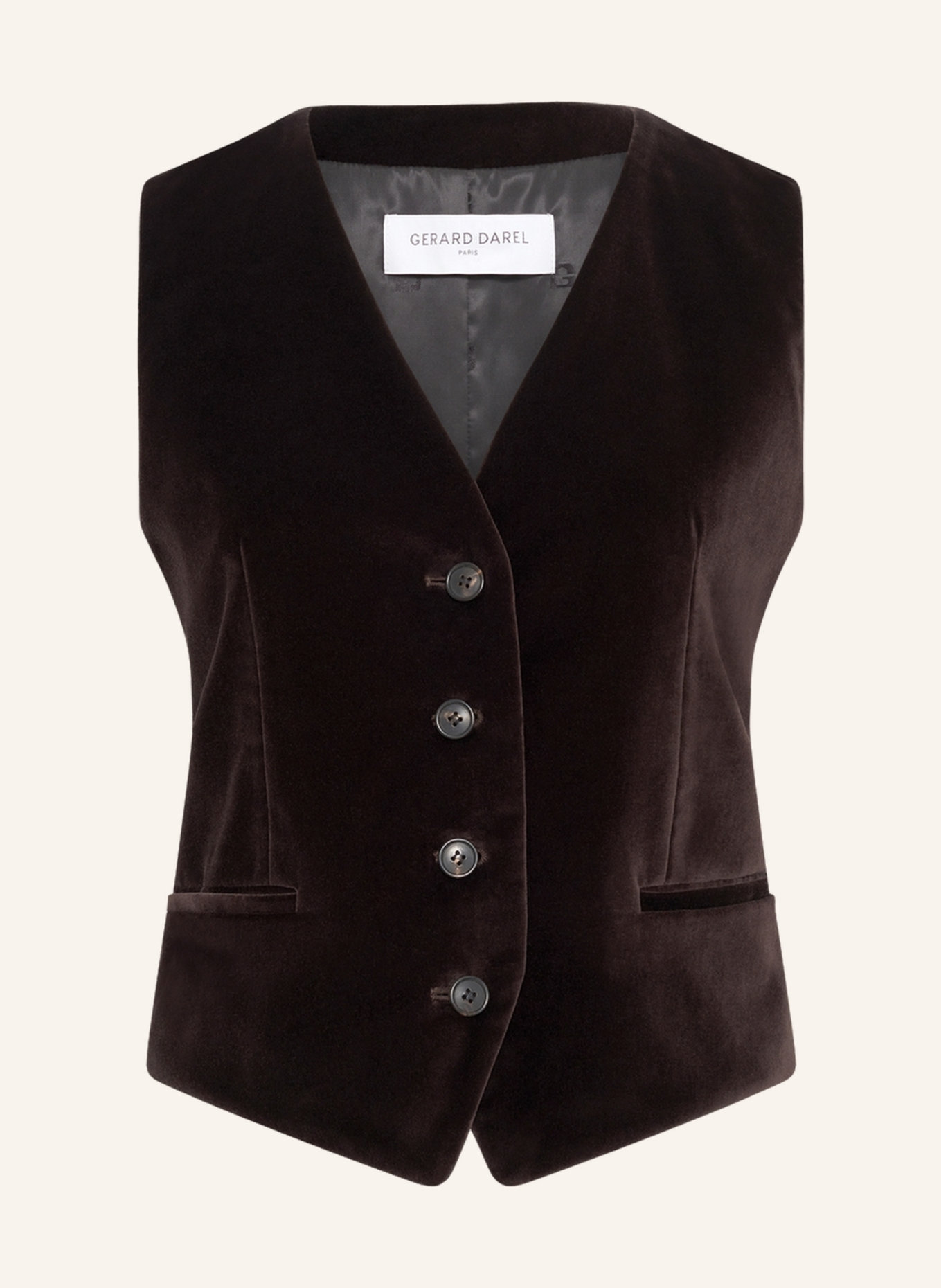 GERARD DAREL Jacke NAIS: HELLBRAUN