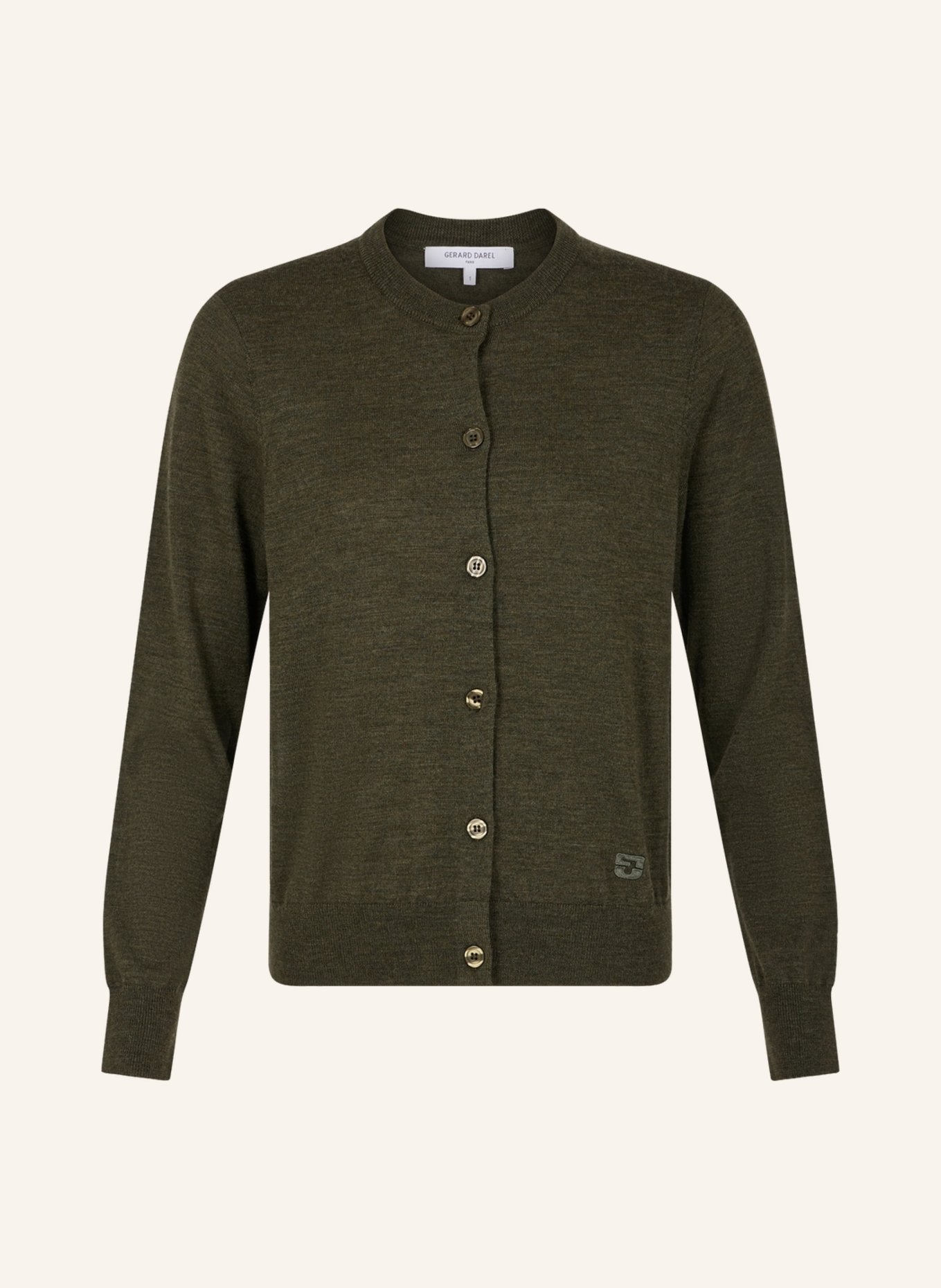 GERARD DAREL Strickjacken LYANE: KHAKI