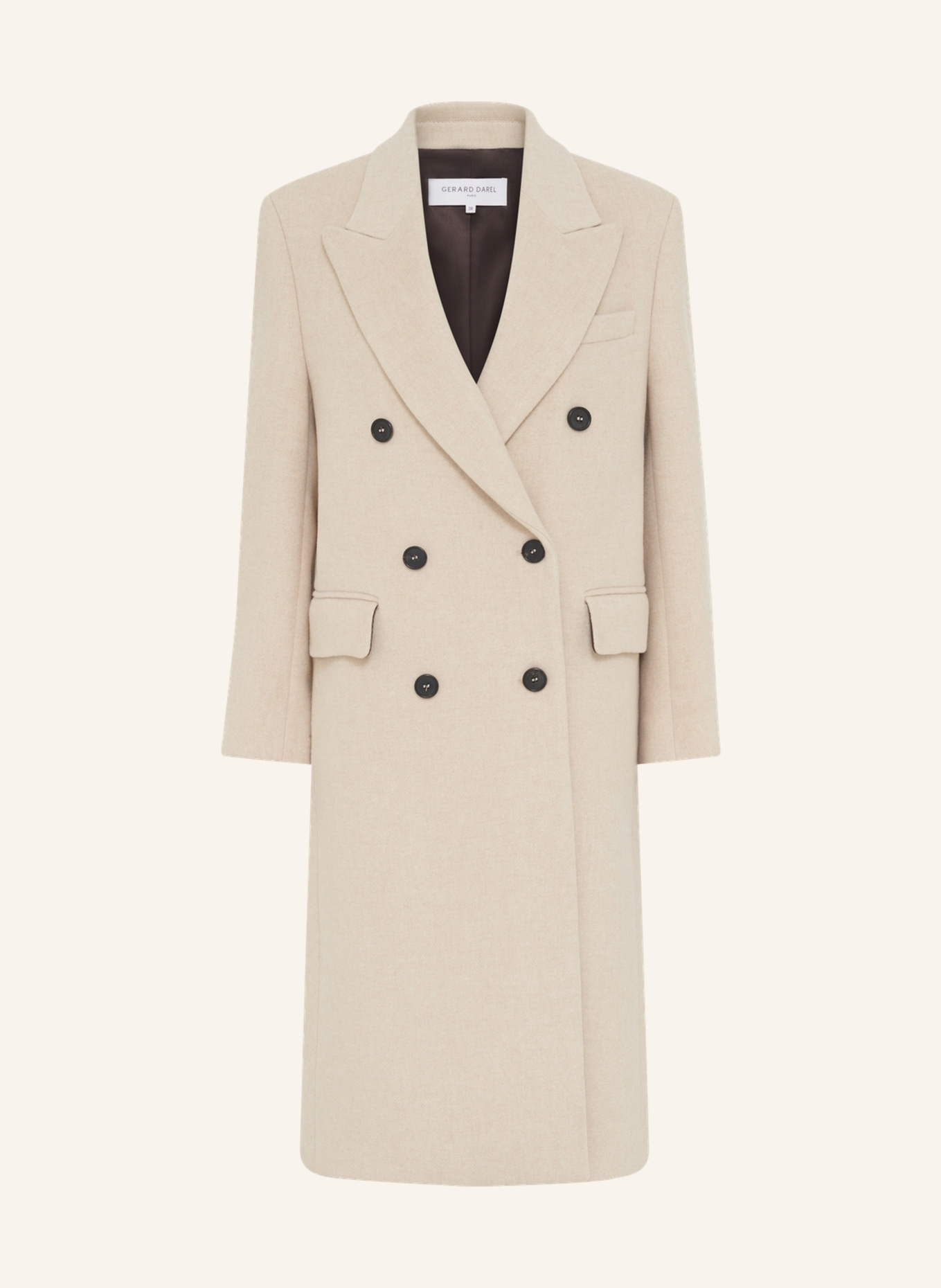 GERARD DAREL Mantel MOIRA: CREME