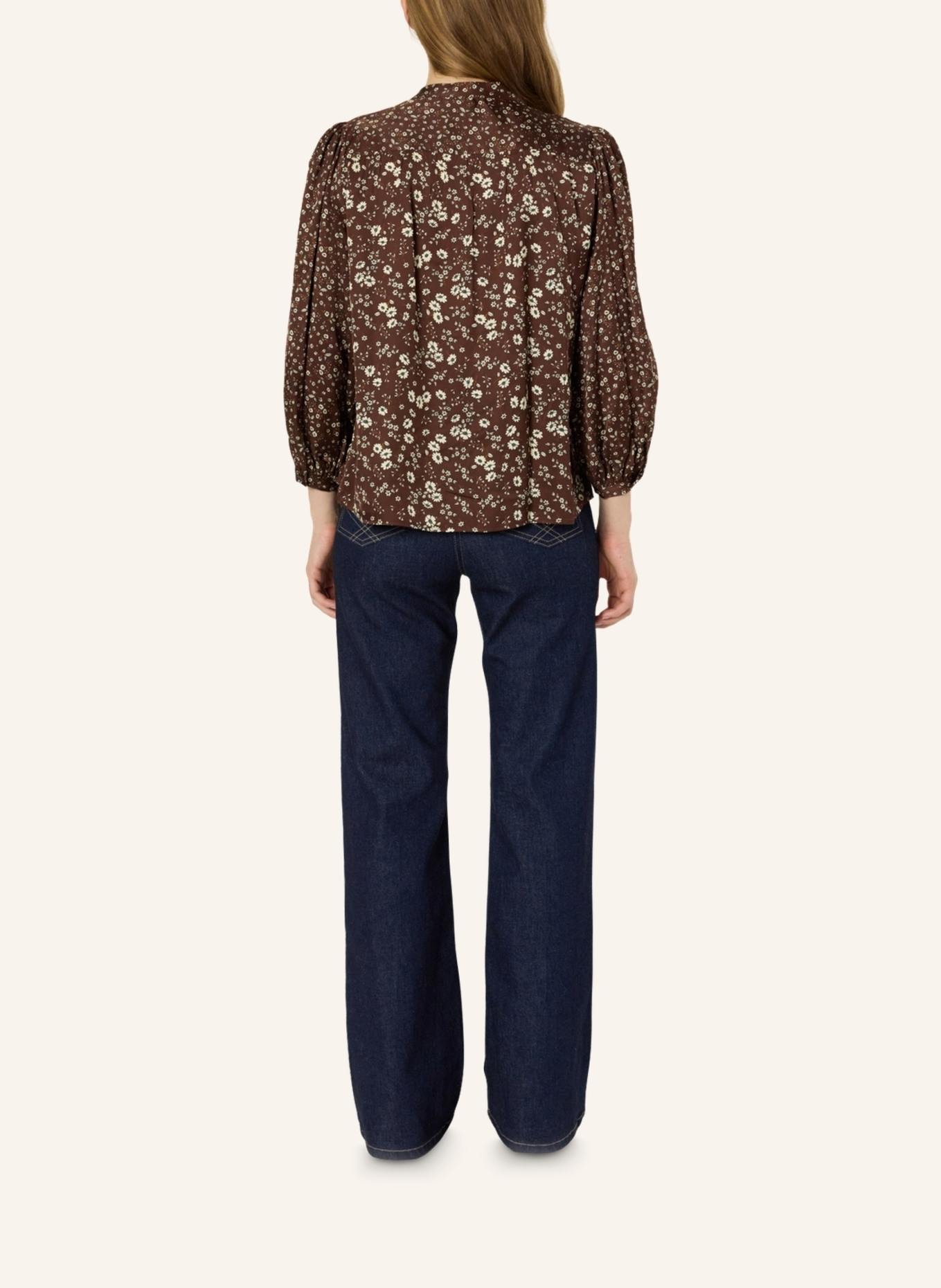 GERARD DAREL Bluse ANAELLE: BRAUN