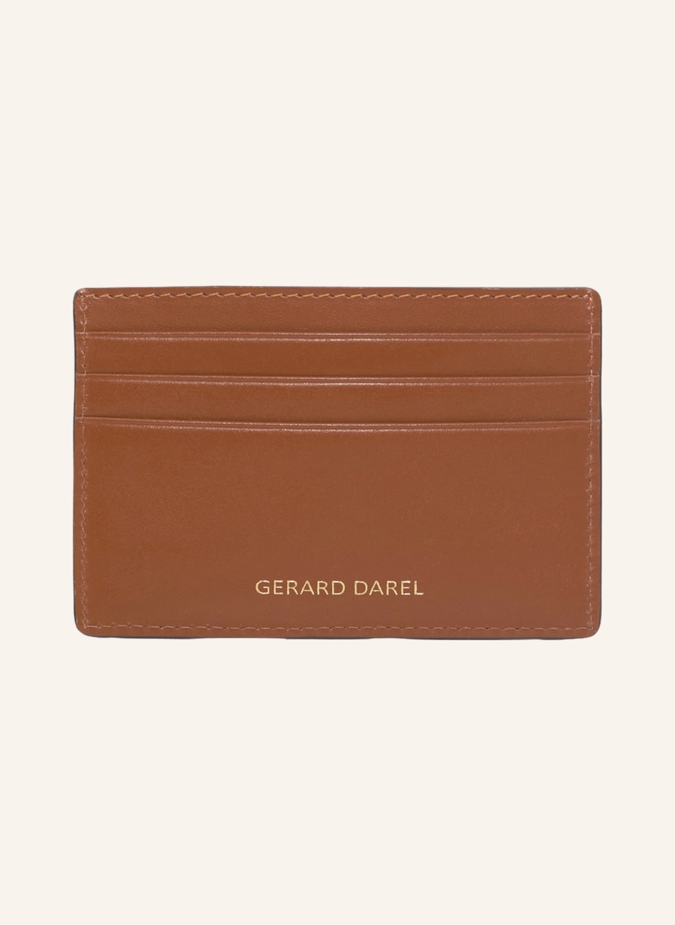 GERARD DAREL Kleinlederwaren CARDHOLDER: COGNAC