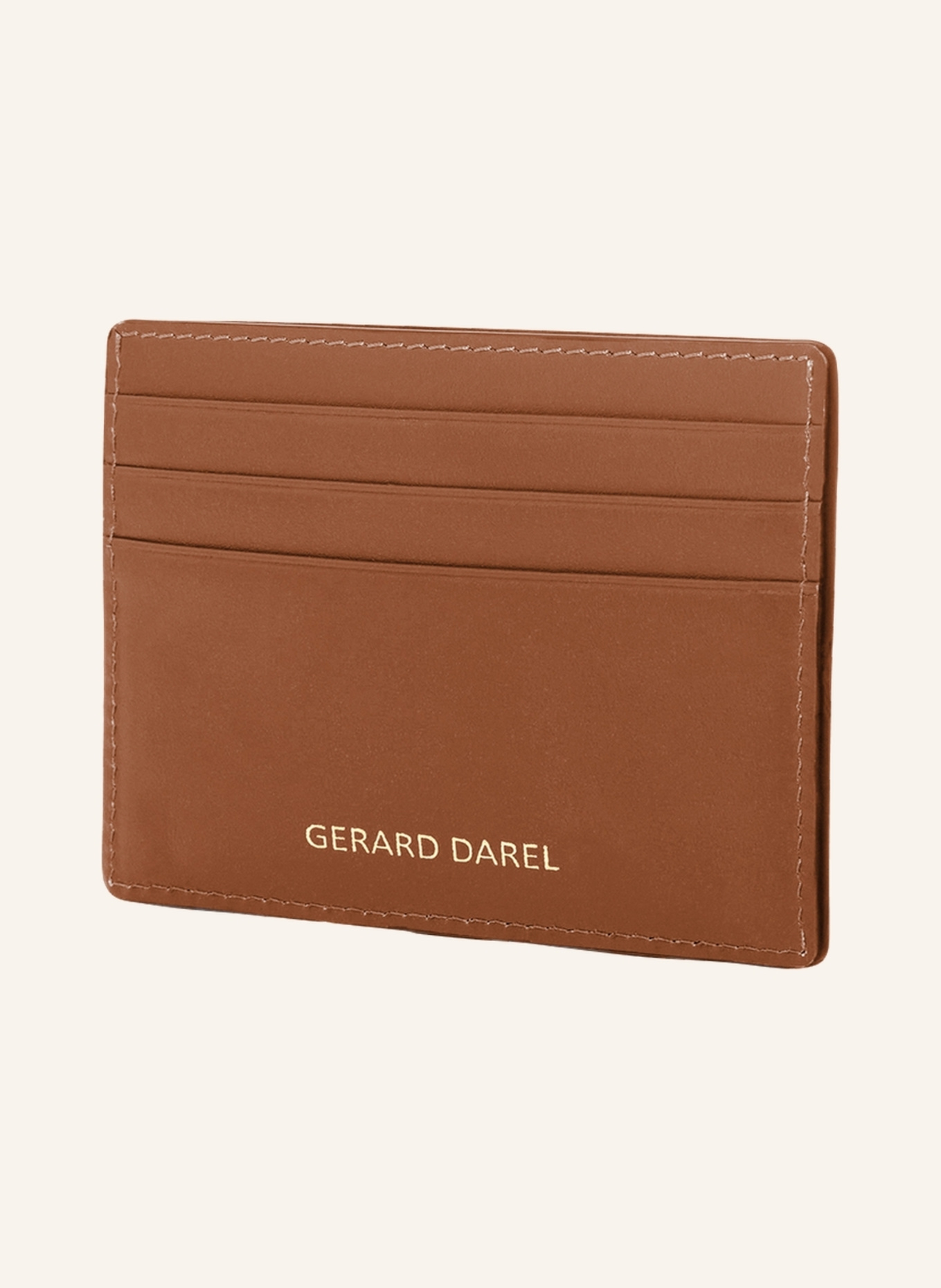 GERARD DAREL Kleinlederwaren CARDHOLDER: COGNAC