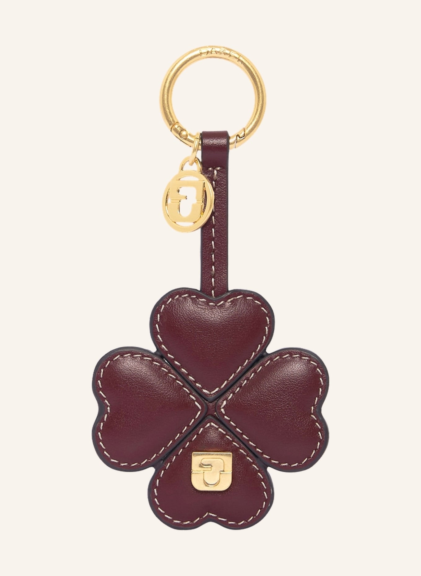 GERARD DAREL Kleinlederwaren 4 FEUILLES GD: DUNKELROT