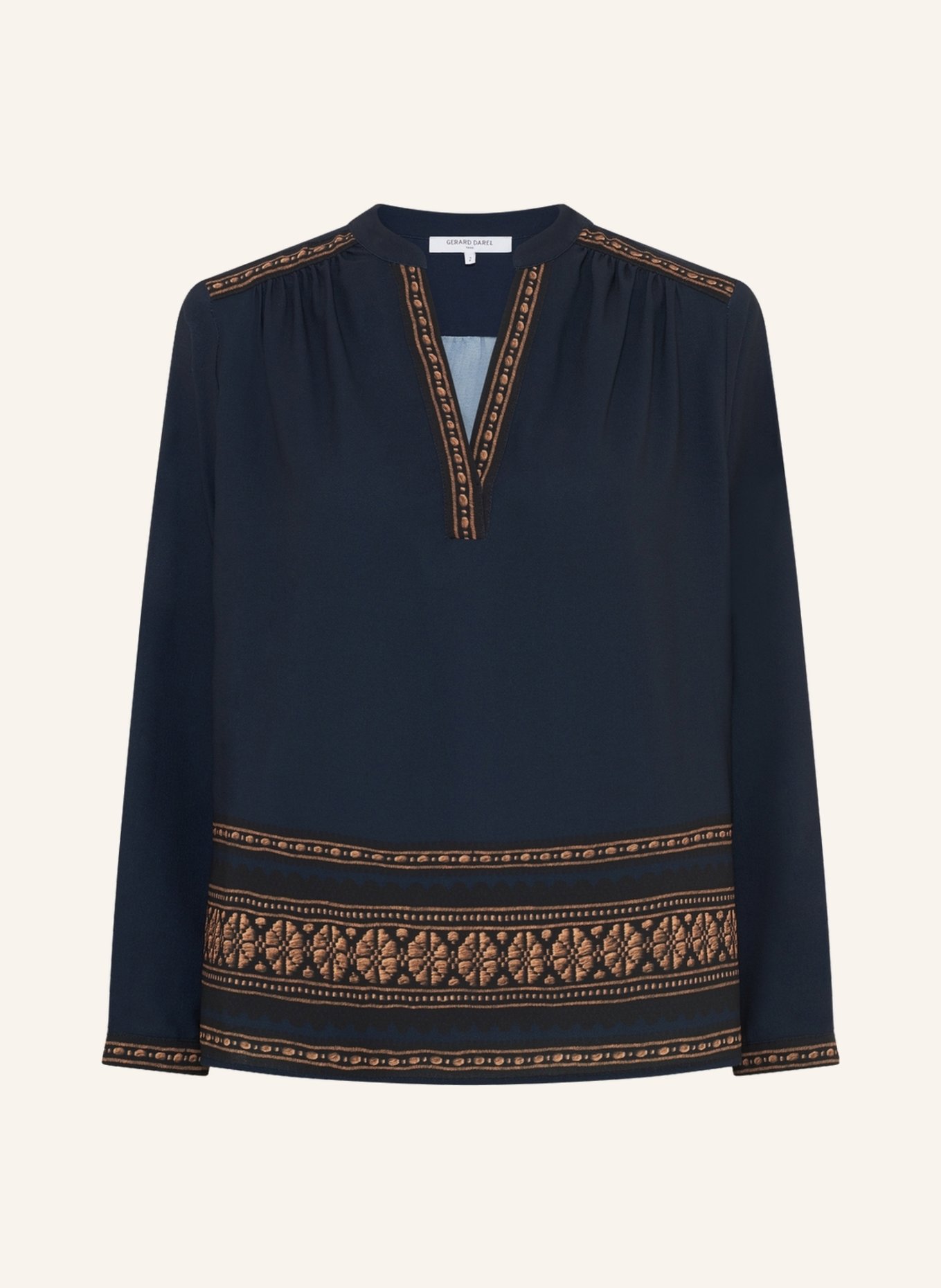 GERARD DAREL Bluse AURELIE: DUNKELBLAU