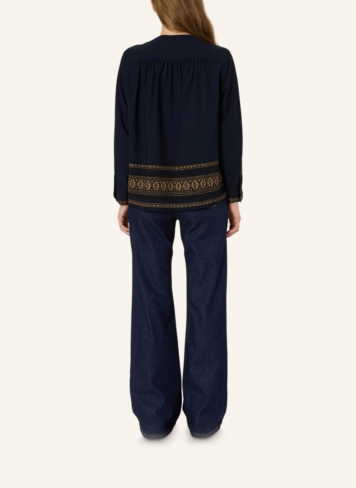 GERARD DAREL Bluse AURELIE: DUNKELBLAU