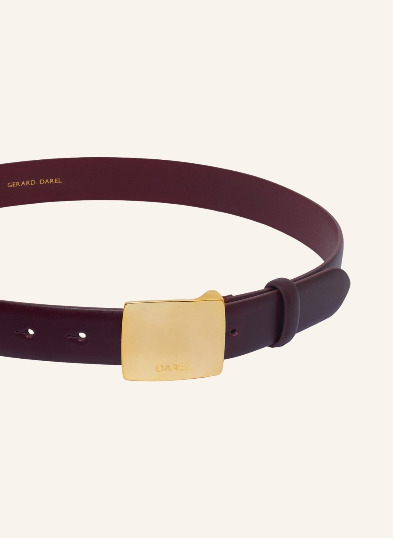 GERARD DAREL Gürtel LE JUDE: DUNKELROT