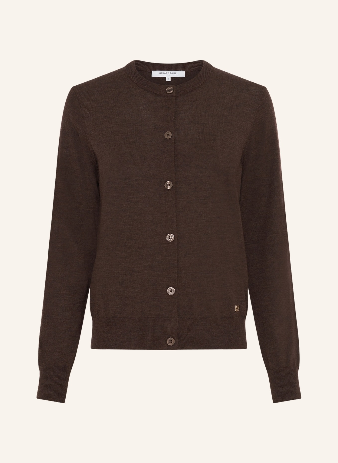 GERARD DAREL Strickjacke ESTELLE: BRAUN