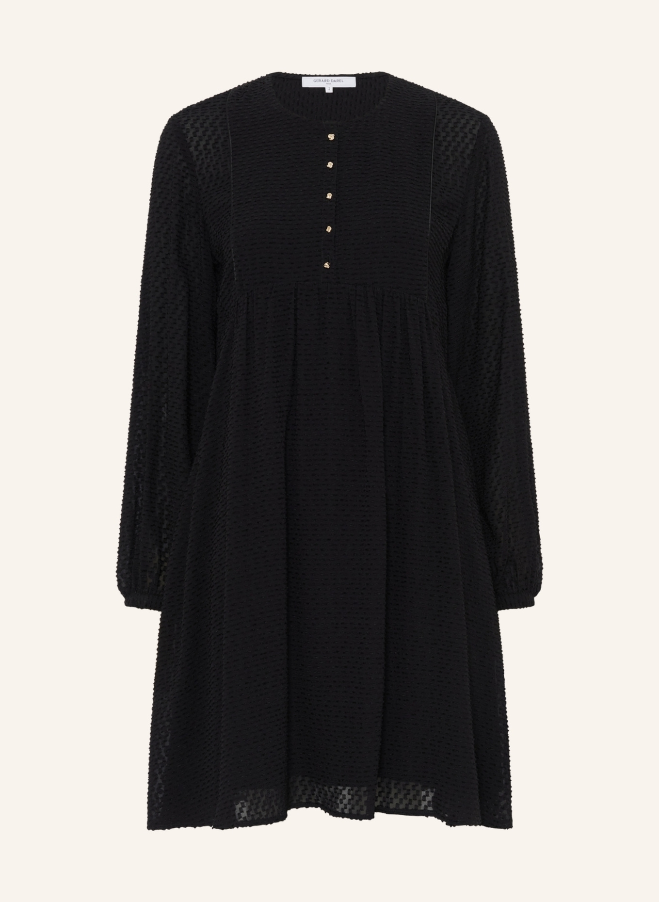 GERARD DAREL Kleid LAETITIA: SCHWARZ