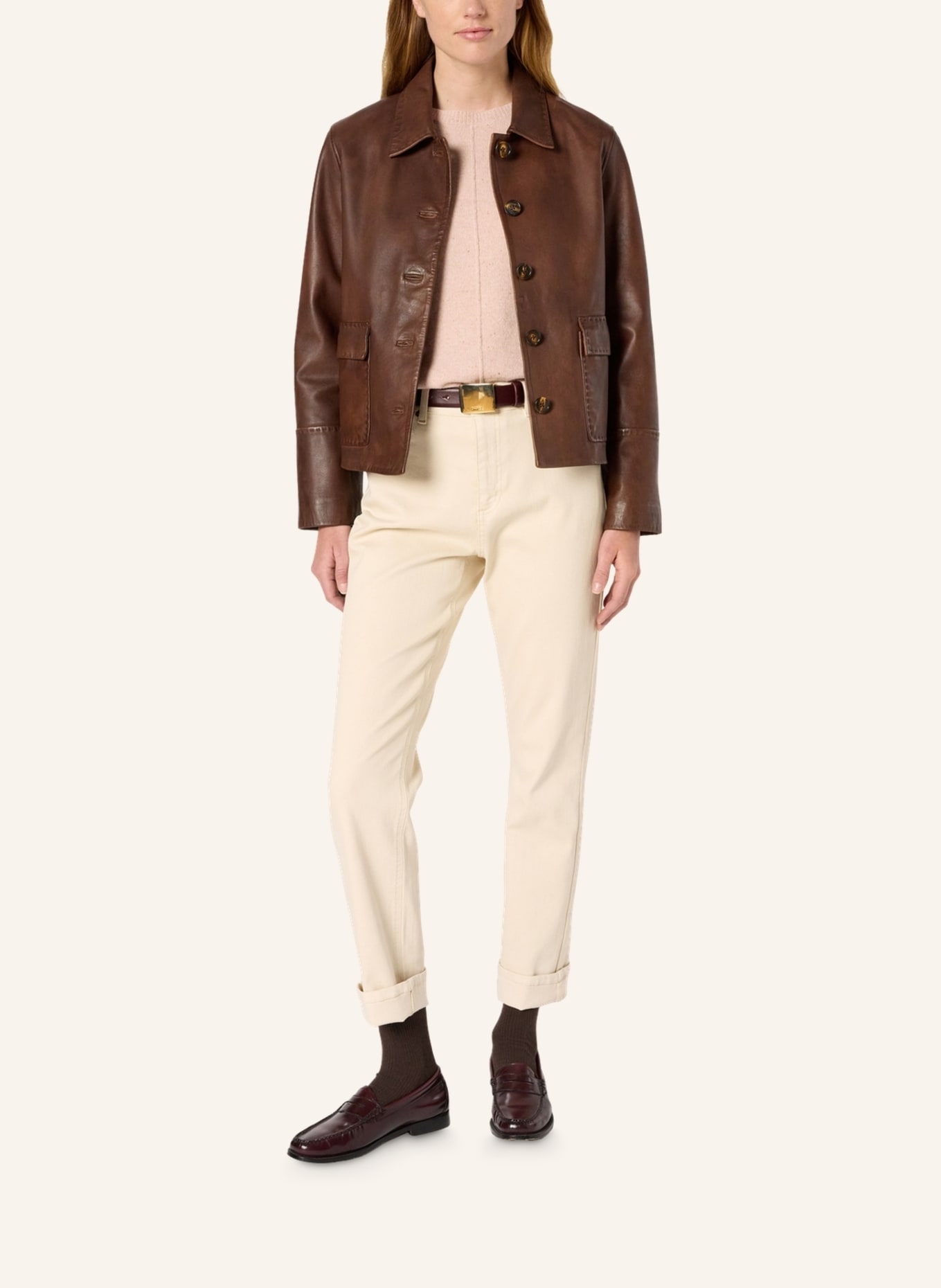 GERARD DAREL Jacke NAIMA: BRAUN