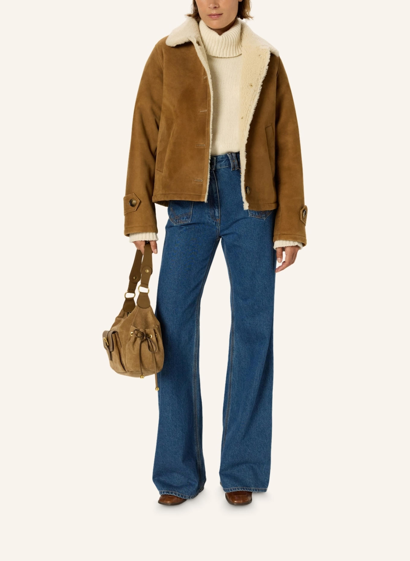 GERARD DAREL Jacke NATHALIE: CAMEL