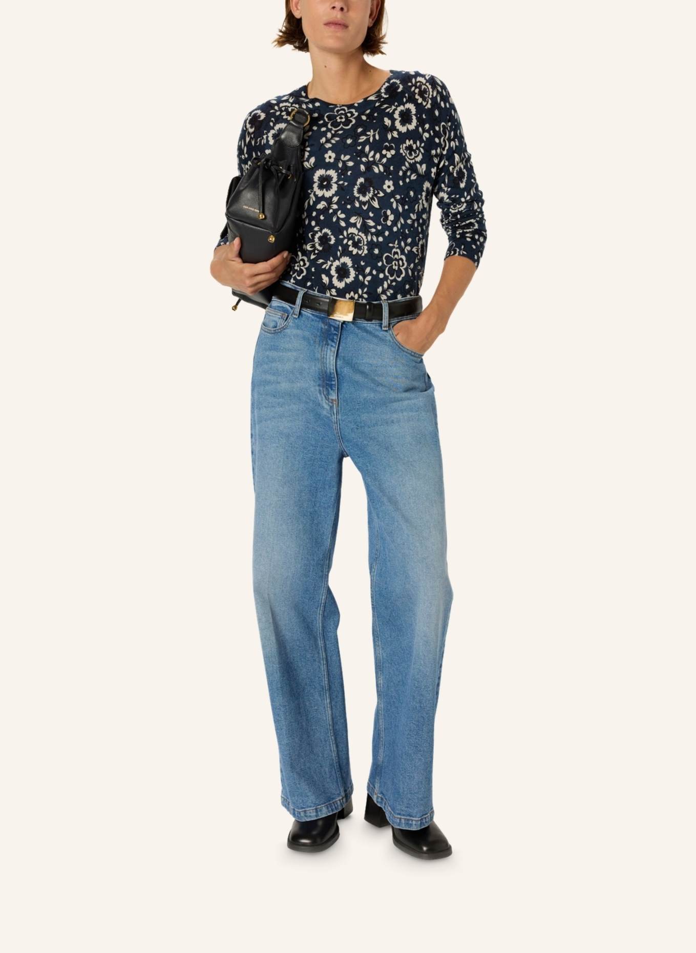 GERARD DAREL Pullover EVELINE: DUNKELBLAU