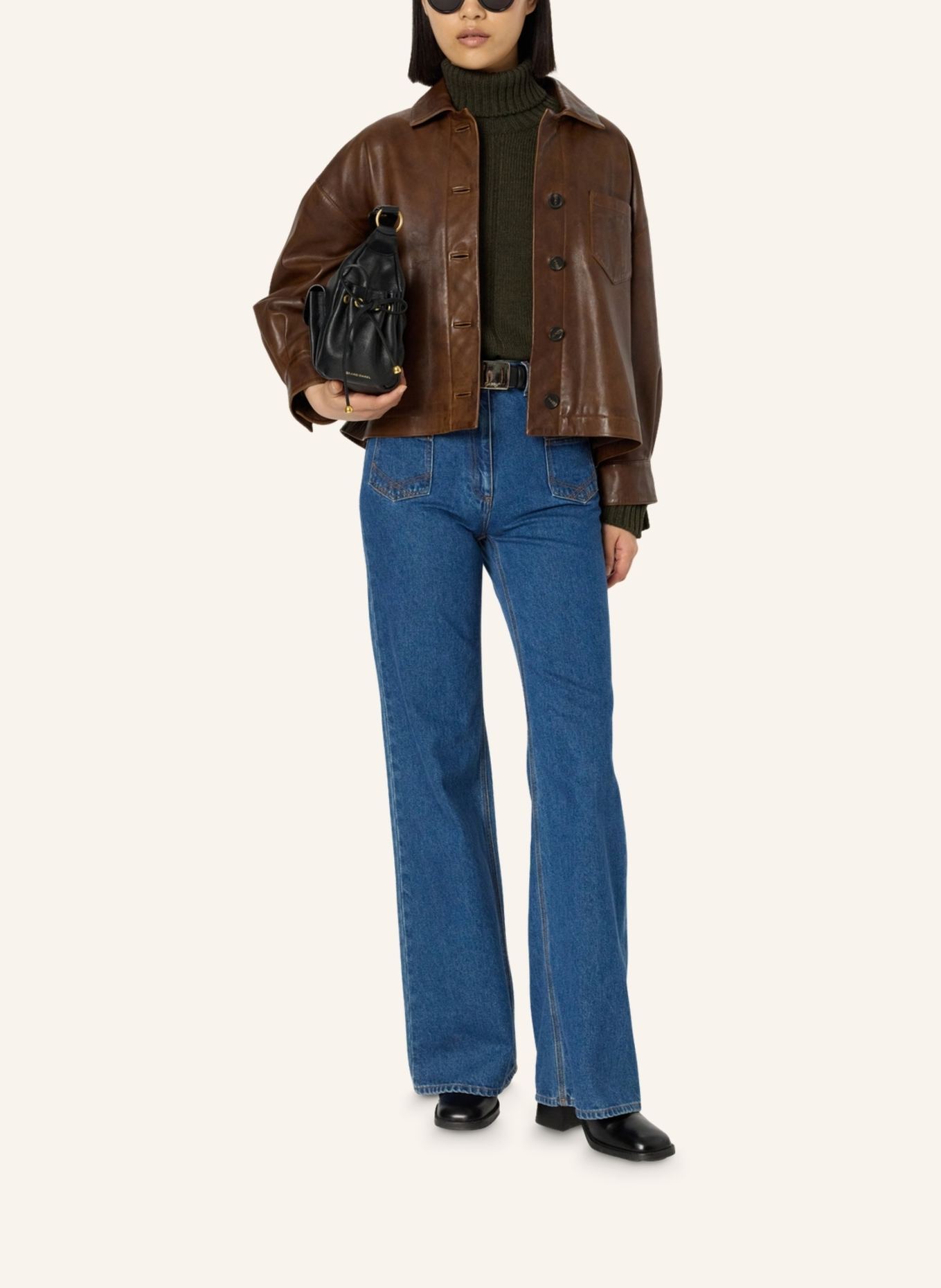 GERARD DAREL Jacke NICOLE: BRAUN