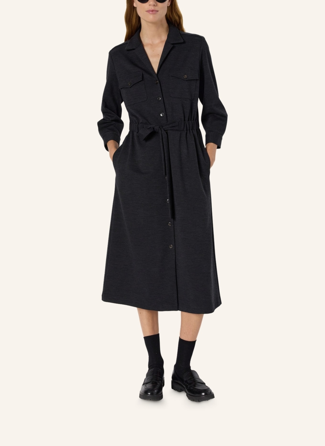 GERARD DAREL Kleid LUCIE: GRAU