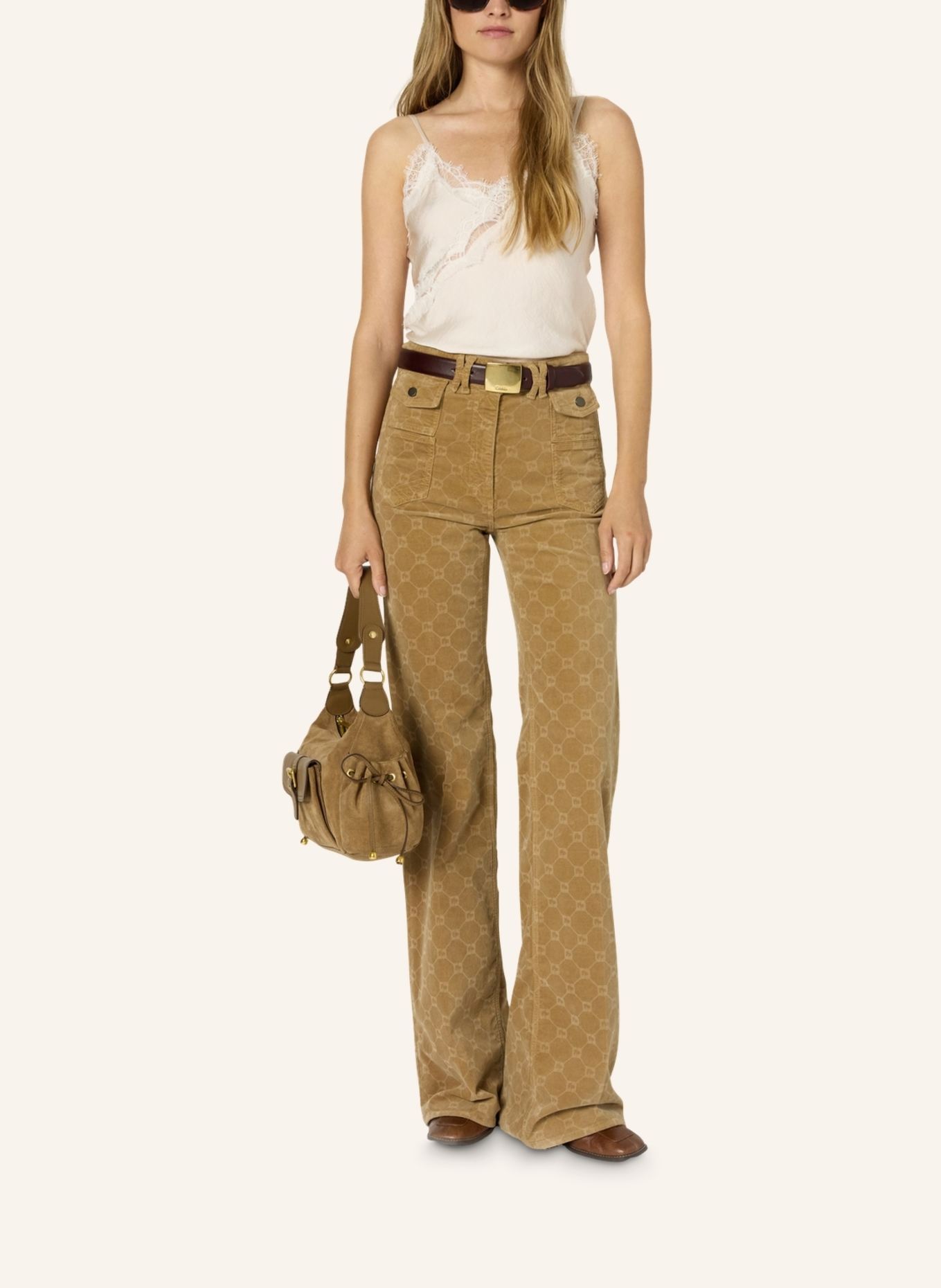 GERARD DAREL Top ALISON: ECRU