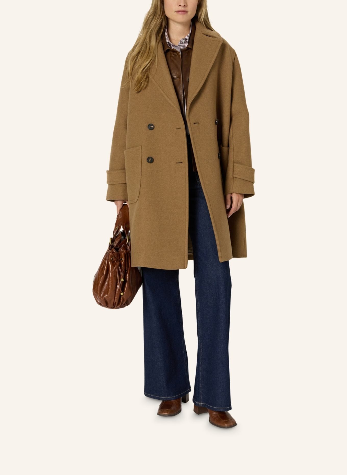 GERARD DAREL Mantel MERIEM: BRAUN