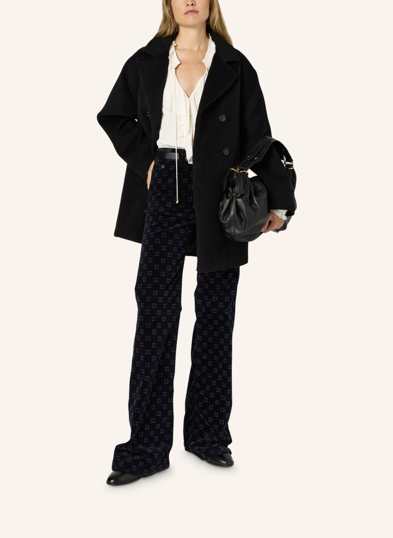 GERARD DAREL Mantel MAGALIE: SCHWARZ