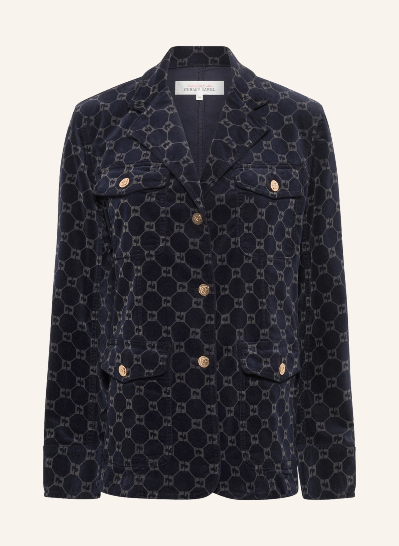 GERARD DAREL Jacke NYSSA: DUNKELBLAU