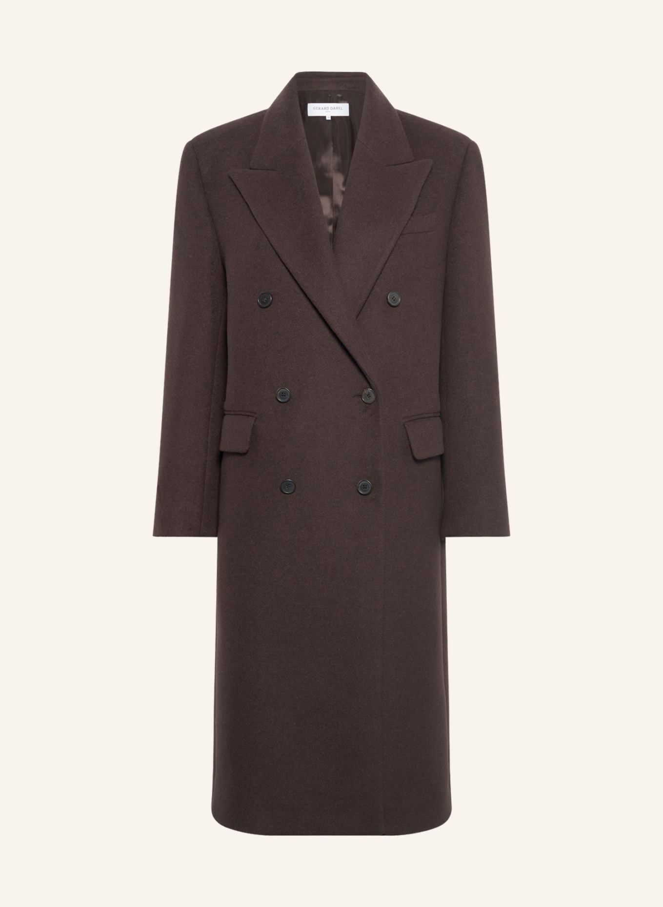 GERARD DAREL Mantel MOIRA: BRAUN