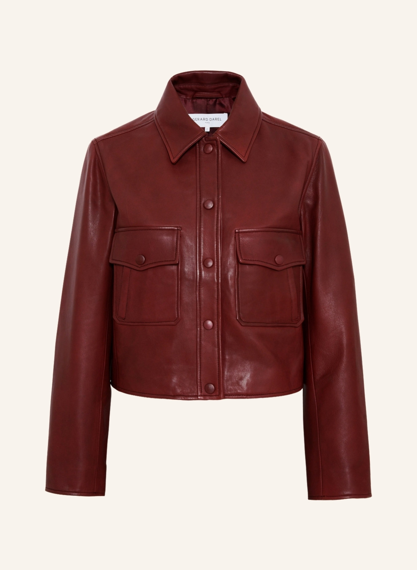GERARD DAREL Jacke NOEVE: DUNKELROT