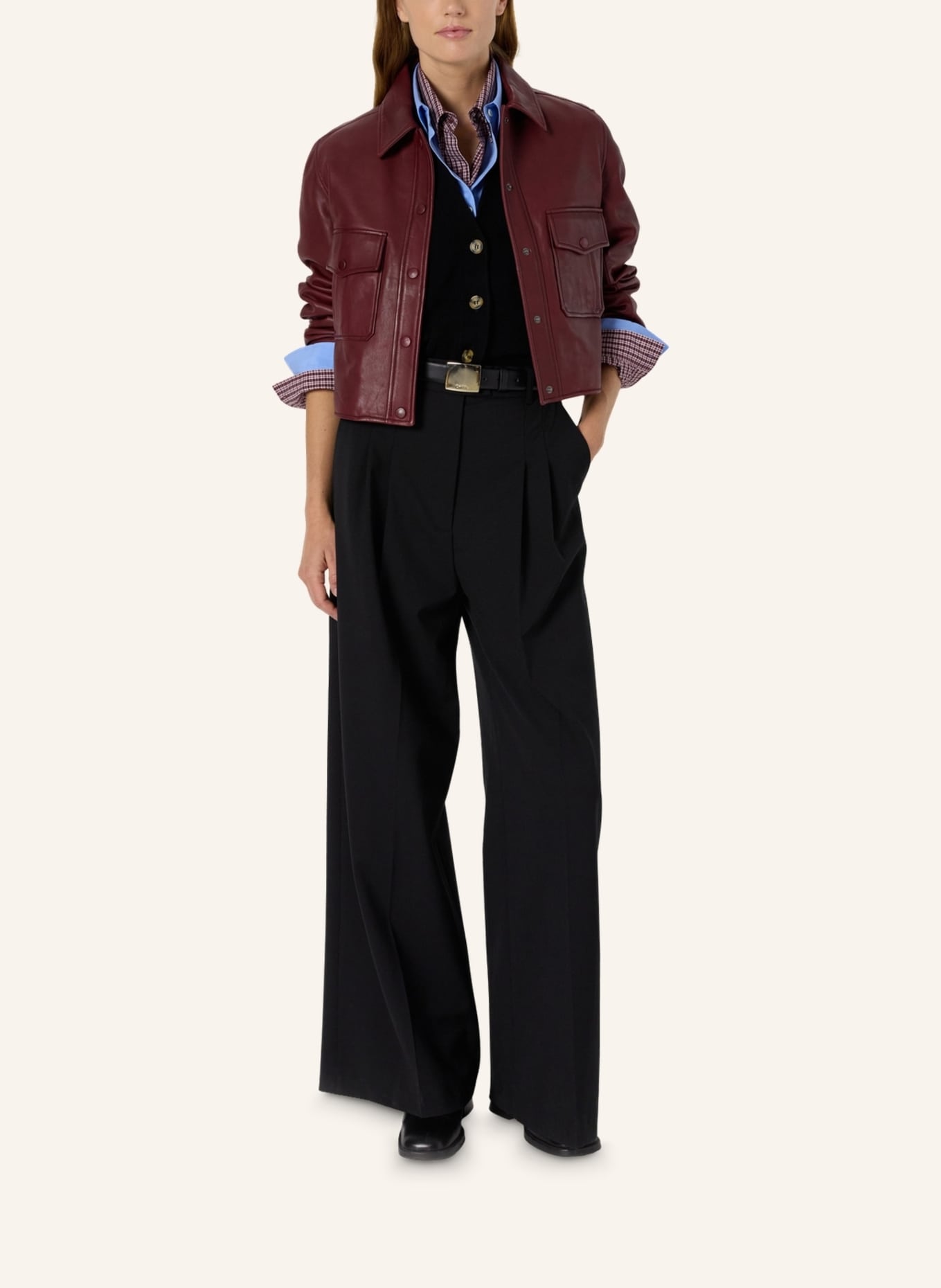 GERARD DAREL Jacke NOEVE: DUNKELROT