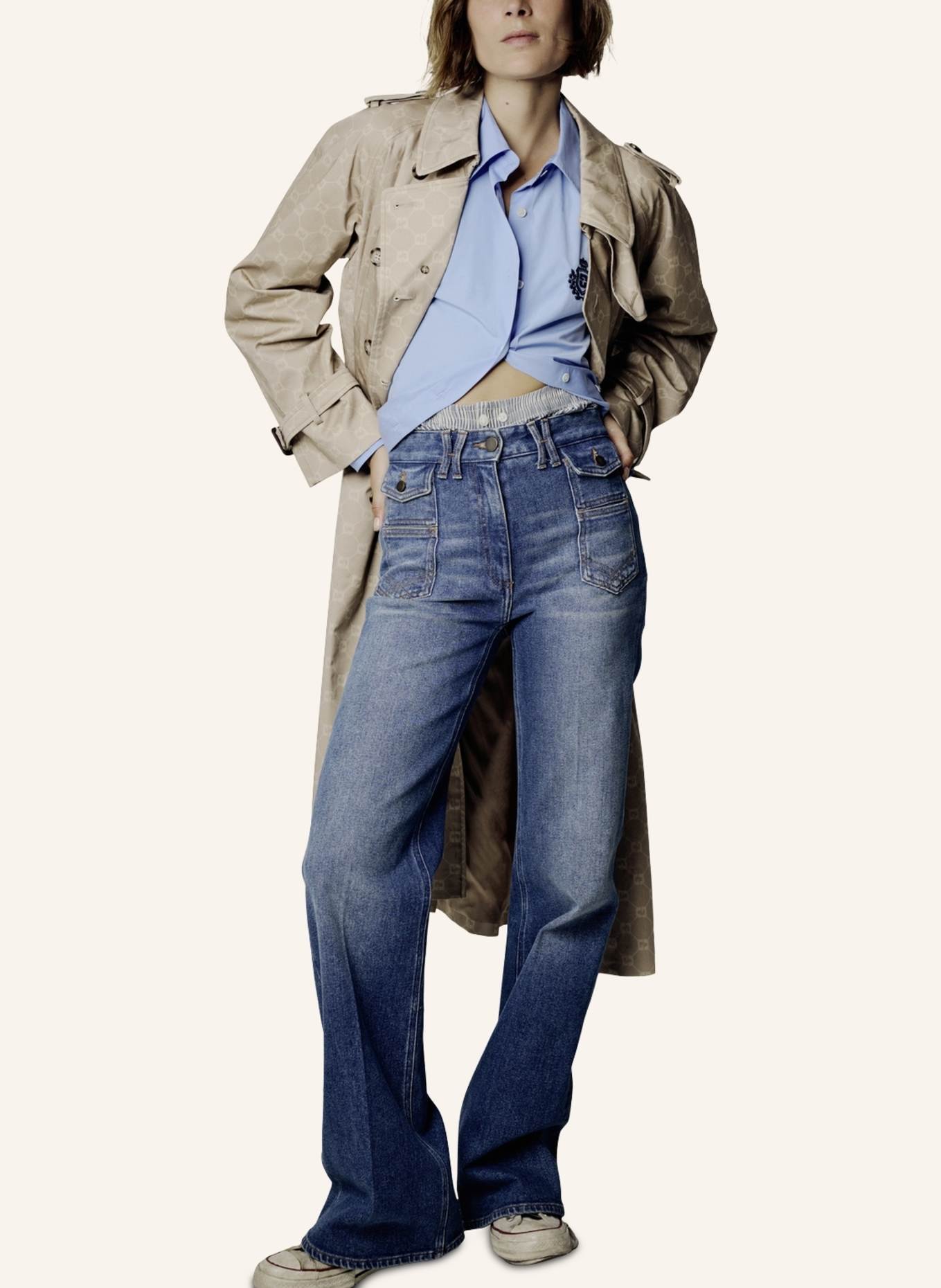 GERARD DAREL Jeans ANNA: BLAU