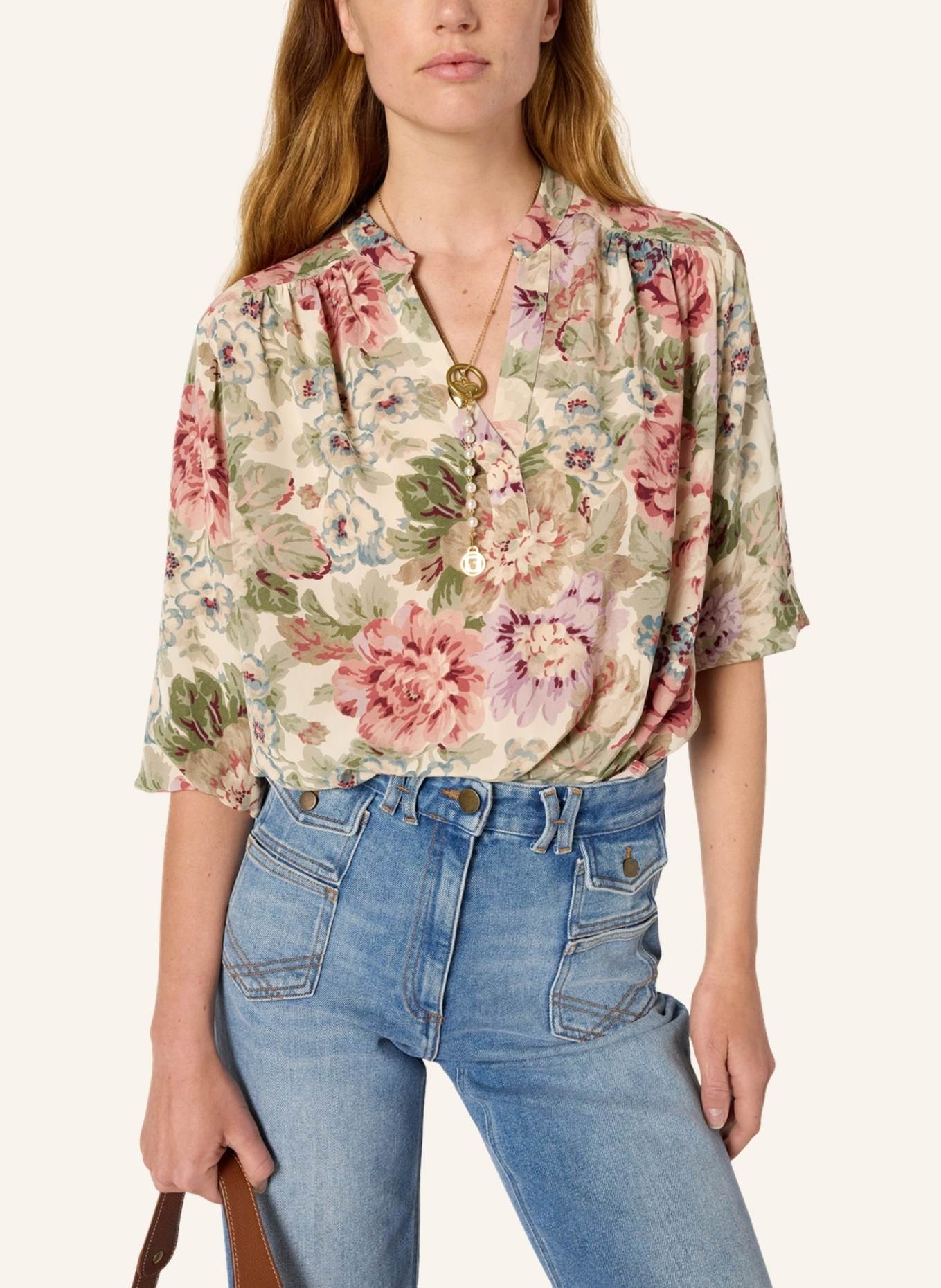 GERARD DAREL Bluse ARMANDE: CREME