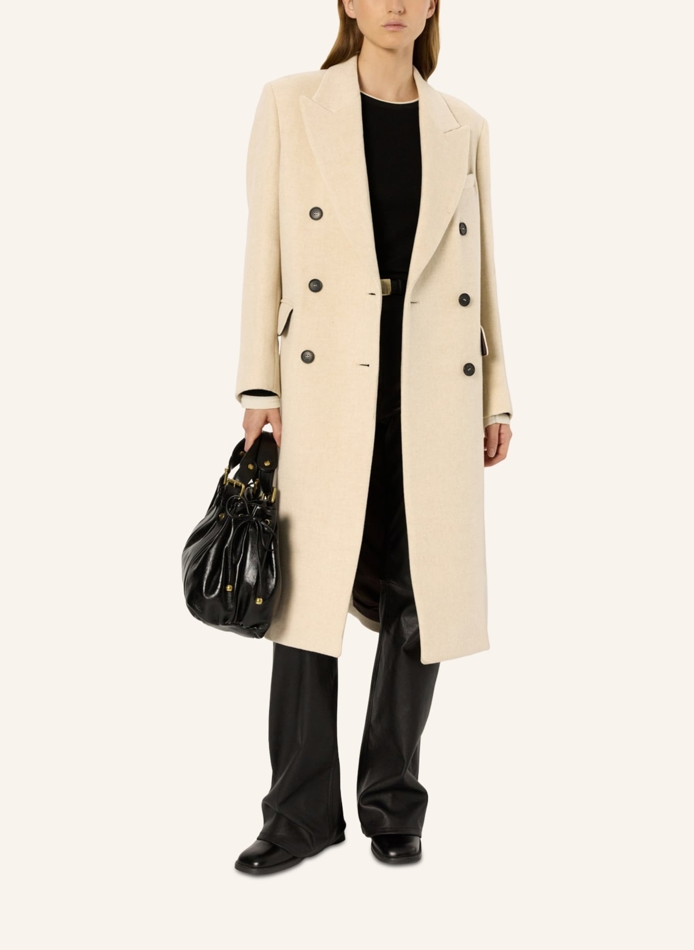 GERARD DAREL Mantel MOIRA: CREME