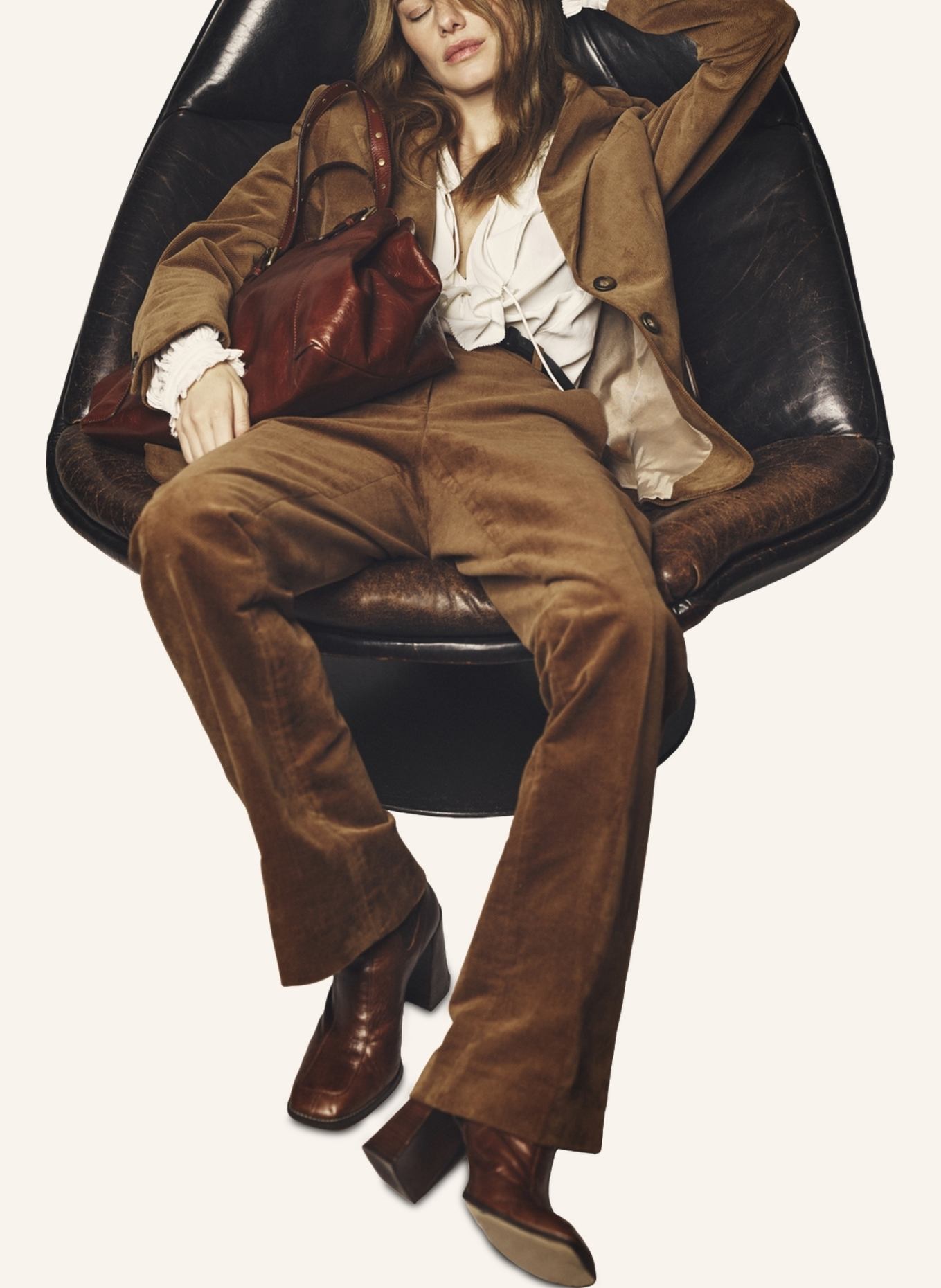 GERARD DAREL Hose CHARLIE: BRAUN