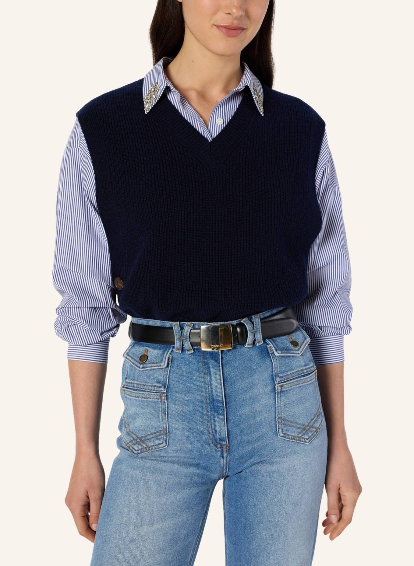 GERARD DAREL Pullover EVITA: DUNKELBLAU